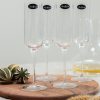 CHAMPAGNE GLAS MET FACET – LUIGI BORMIOLI ITALY